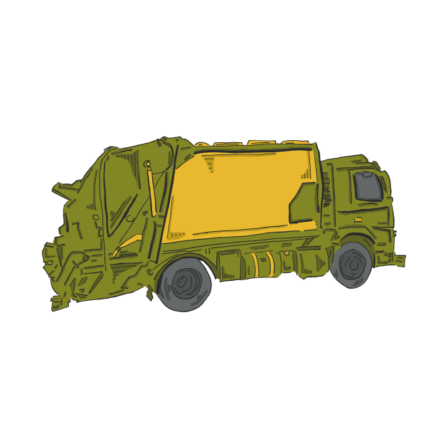 Garbage Truck by Katherine Montalto