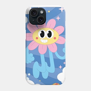 Peace Sign Flower Phone Case