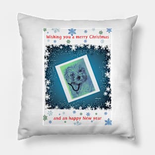 Wishing you a merry Xmas Pillow