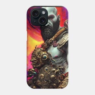 CYBERPUNK STEAMPUK KRATOS GOW Phone Case