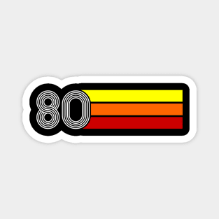 Retro 1980 Magnet