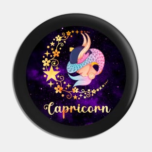 Capricorn Zodiac Sign Horoscope Pin