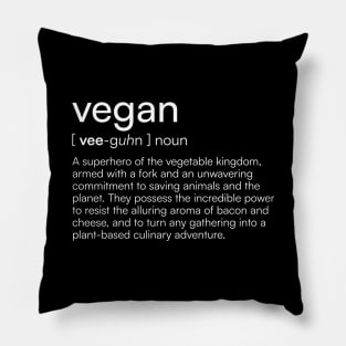 Vegan definition Pillow