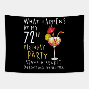 72Th Birthday - What Happens 72Th Birthday Tapestry
