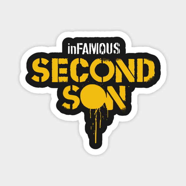 Infamous Second Son Magnet by thorhamm