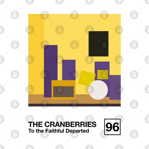 The Cranberries / Minimal Style Graphic Artwork Design by saudade