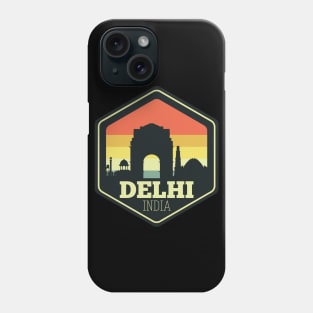 Delhi India Skyline Phone Case