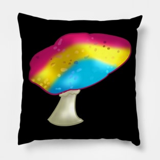 Pansexual LGBTQ Pride Mushroom Pillow