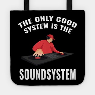 DJ Vinyl Mixing Soundsystem Tote