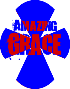 Amazing Grace Cross Magnet