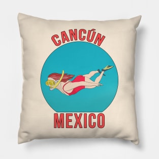 Cancun Mexico Pillow