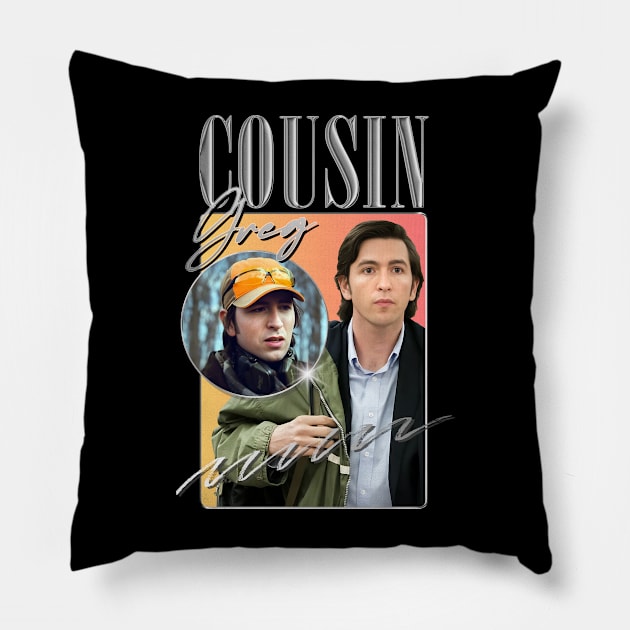 Cousin Greg -- 90s Style Aesthetic Pillow by DankFutura