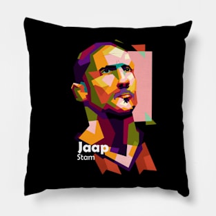 Jaap Stam Footballer In Trends Pillow