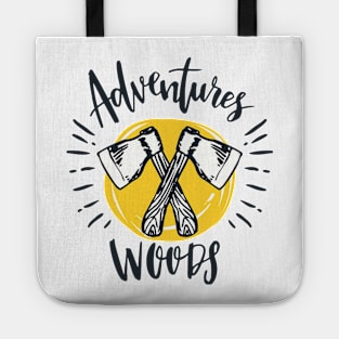 Adventures Wood Tote