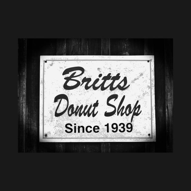 Britt's Donut Shop Sign 2 by Cynthia48