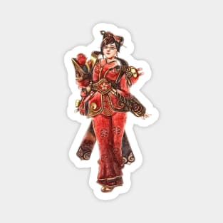 Overwatch Mei Hong Kong Magnet