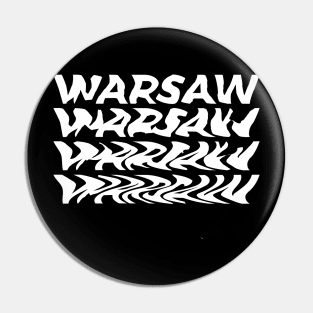 WARSAW design Pin