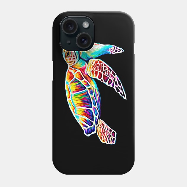 Sea Turtle Phone Case by RockettGraph1cs