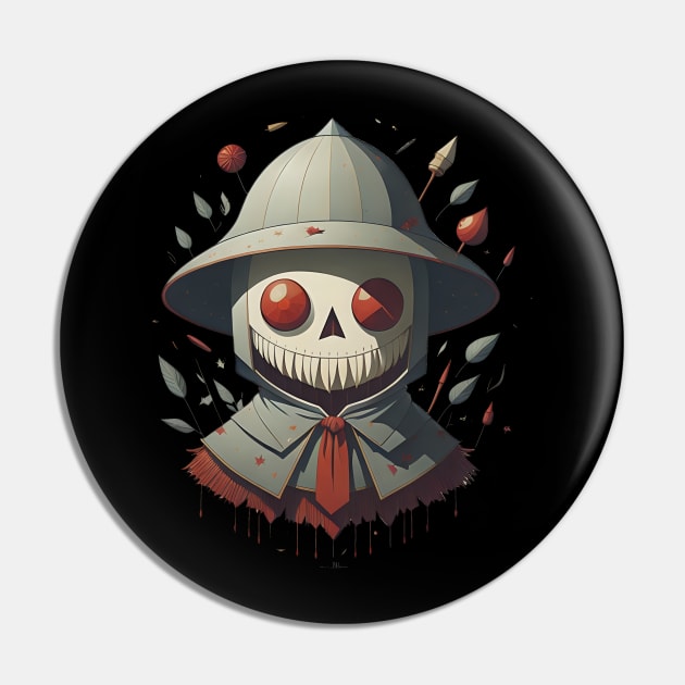 Funny scarecrow Pin by Virshan