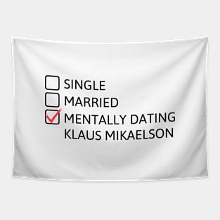 Mentally dating Klaus Mikaelson (Black Font) - The Originals Tapestry