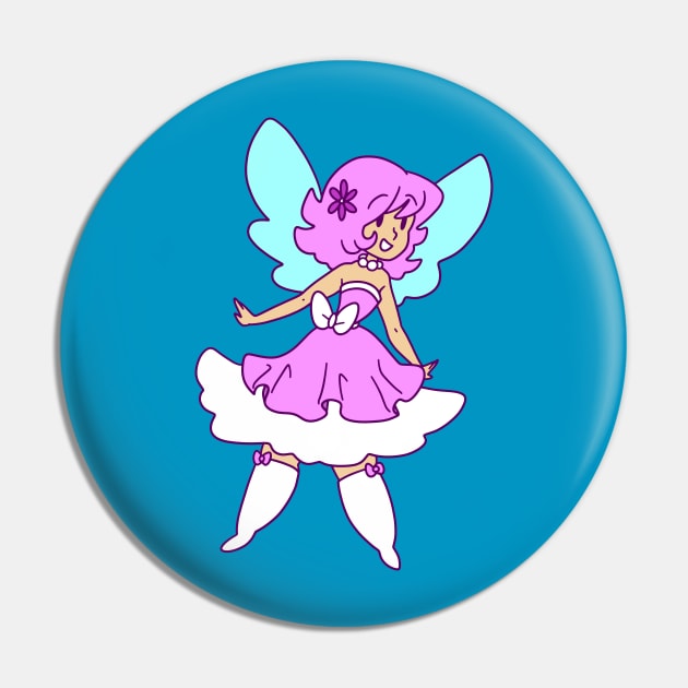 Cute Little Fairy Girl Pin by saradaboru