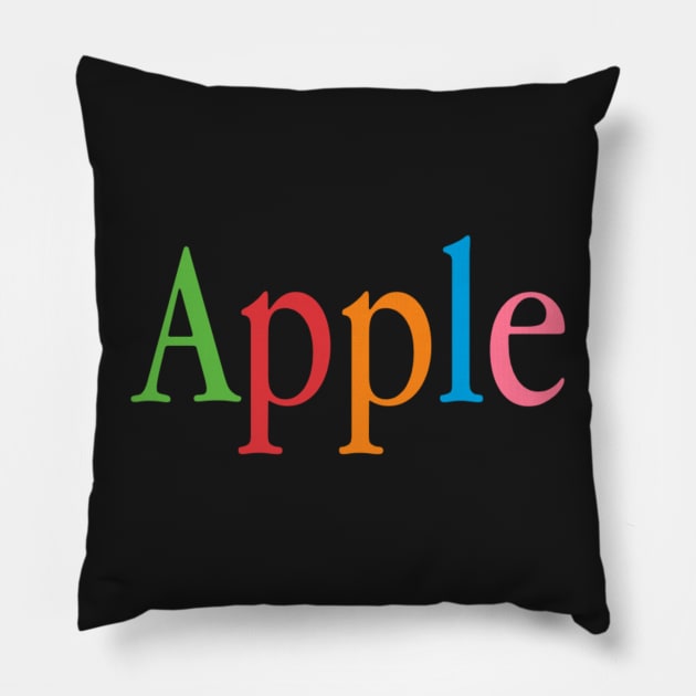 Apple Pillow by Atzon