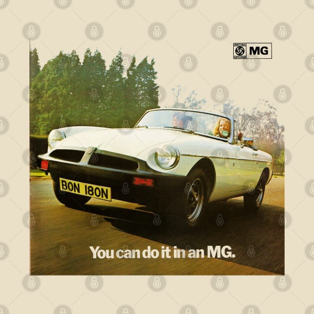 MGB - advert by Throwback Motors