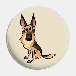 German Shepherd Pin