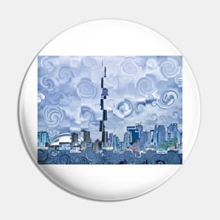 Toronto in the Abstract Pin