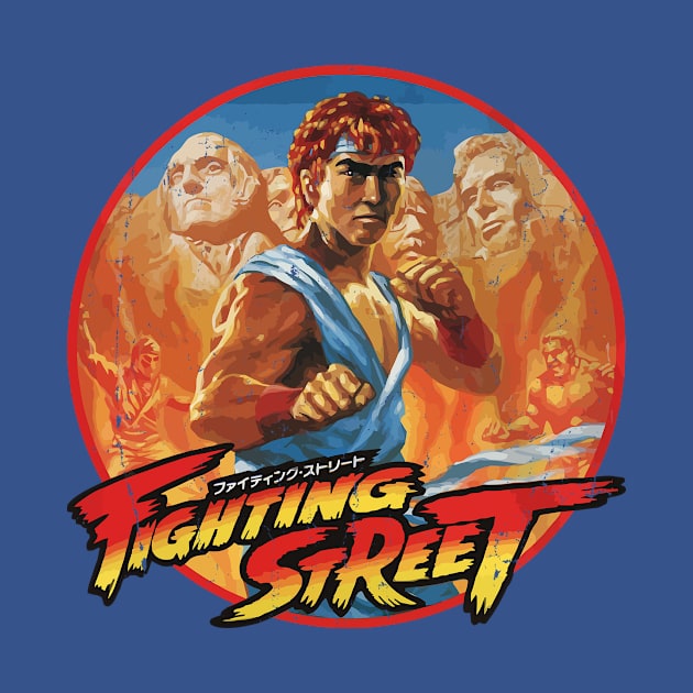 Fighting Street by Slippytee