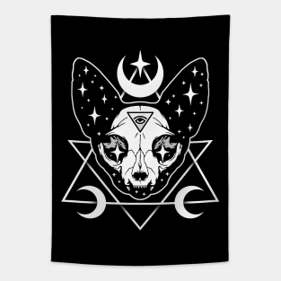 Moon Cat Tapestry