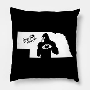 Nebraska BIgfoot Pillow