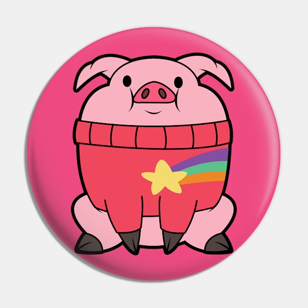 Cute Waddles Pin by mighty corps studio