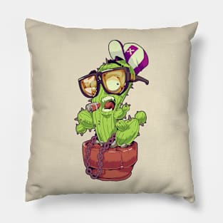 Smoking Cactus Pillow