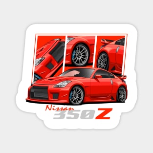 Nissan 350Z, JDM Car Magnet