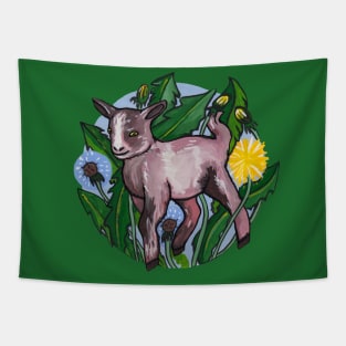 Little pet goat Tapestry