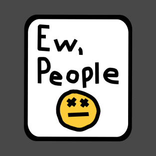 Framed Ew People Graphic T-Shirt