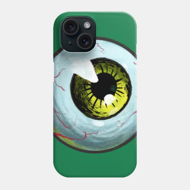 Eyeball Phone Case by pastanaut