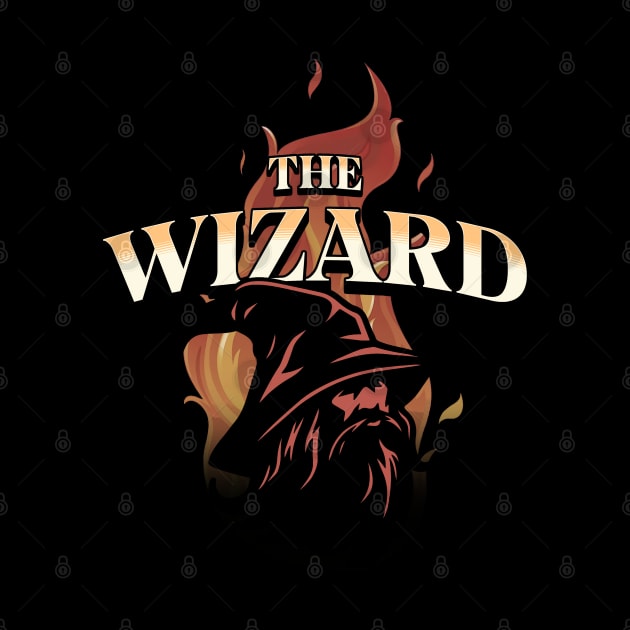 The Wizard - RPG Gamer by Issho Ni