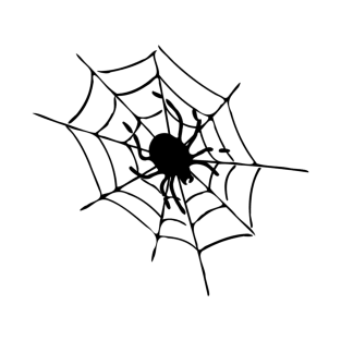 Spider On The Web T-Shirt