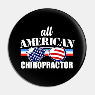 American Chiropractor Pin