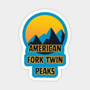 American Fork Twin Peaks Magnet