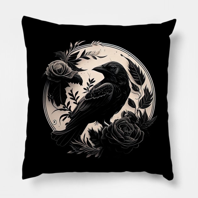 Nevermore Pillow by Daniac's store