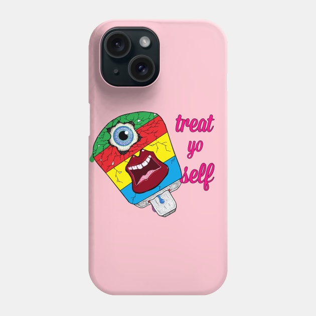 treat yo self Phone Case by Zenferren