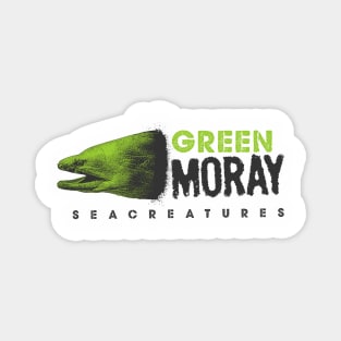 green moray Magnet