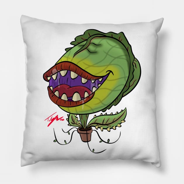 Audrey 2 Pillow by Tuckerjoneson13