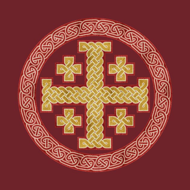 Celtic Style Jerusalem Cross by Ricardo77