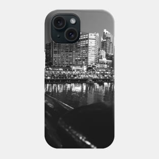 Darling Harbour city view - Sydney. Phone Case