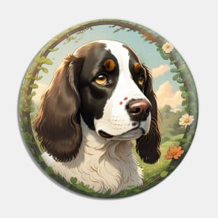 Springer Spaniel Green Fields Pin