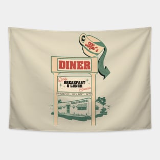 Mel's Diner Tapestry